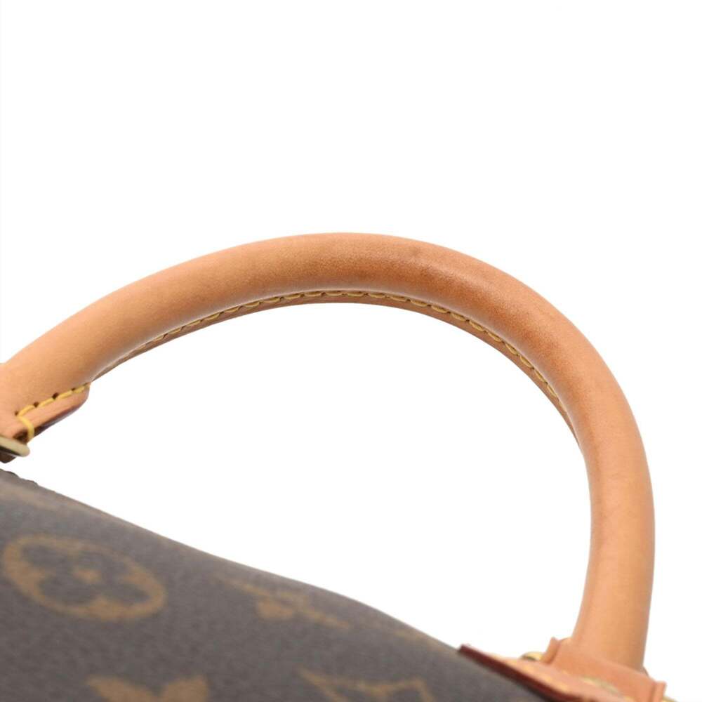 LOUIS VUITTON Authentic Brown Monogram Canvas Speedy 30 Bag - Picture 6 of 11